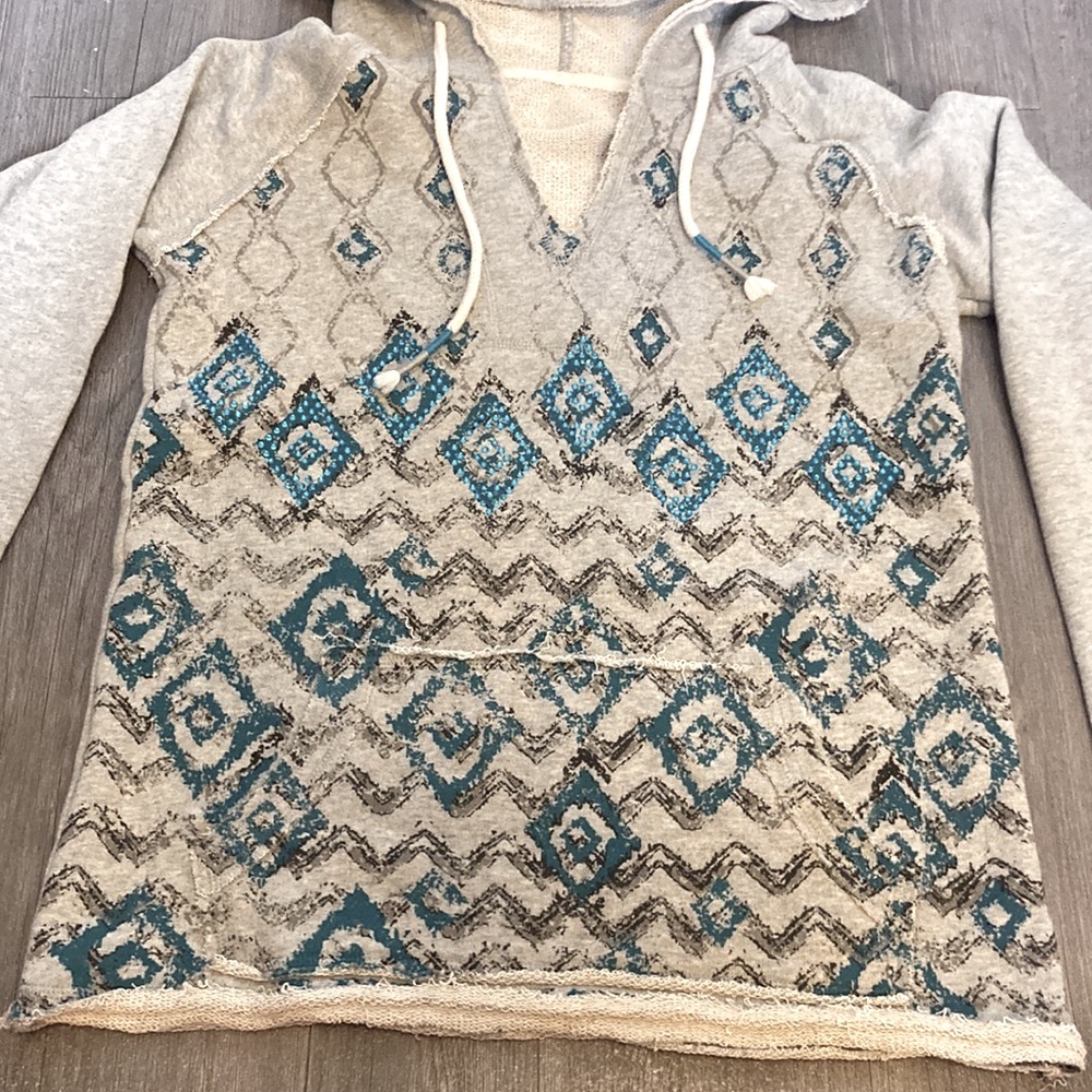 Women’s Diamond Sequin Hoodie - Picture 2 of 5